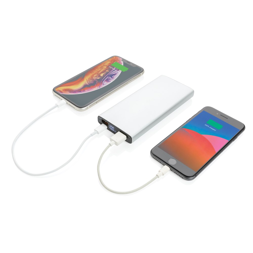 18W PD Powerbank mit 10.000 mAh aus Aluminium 18W PD Powerbank mit 10.000 mAh aus Aluminium