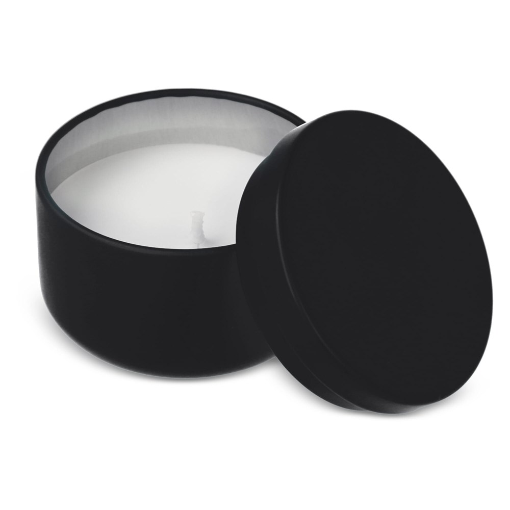 Asana unparfümierte Kerze auf Pflanzenbasis in recycelter Dose