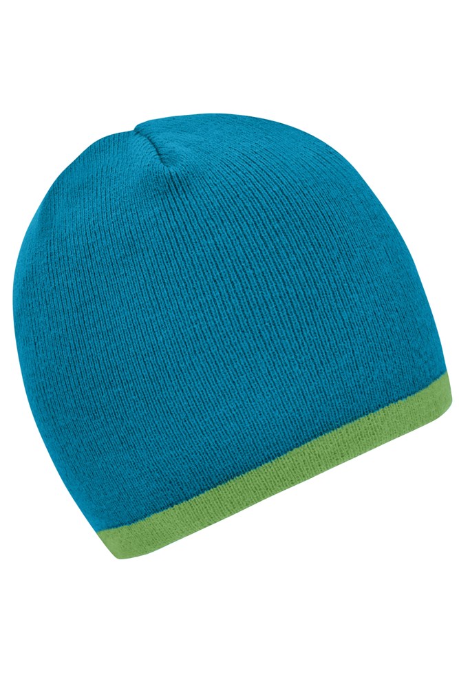Beanie with Contrasting Border Beanie with Contrasting Border