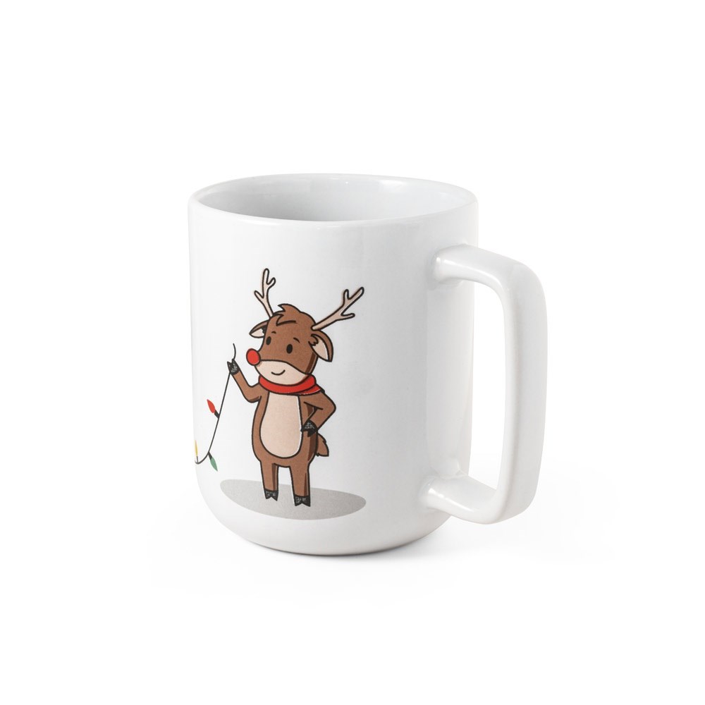 REINDEER. Becher mit Weihnachtsdruck 330 ml REINDEER. Becher mit Weihnachtsdruck 330 ml