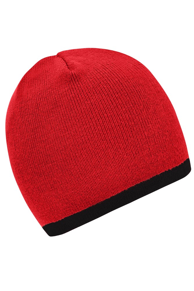 Beanie with Contrasting Border Beanie with Contrasting Border