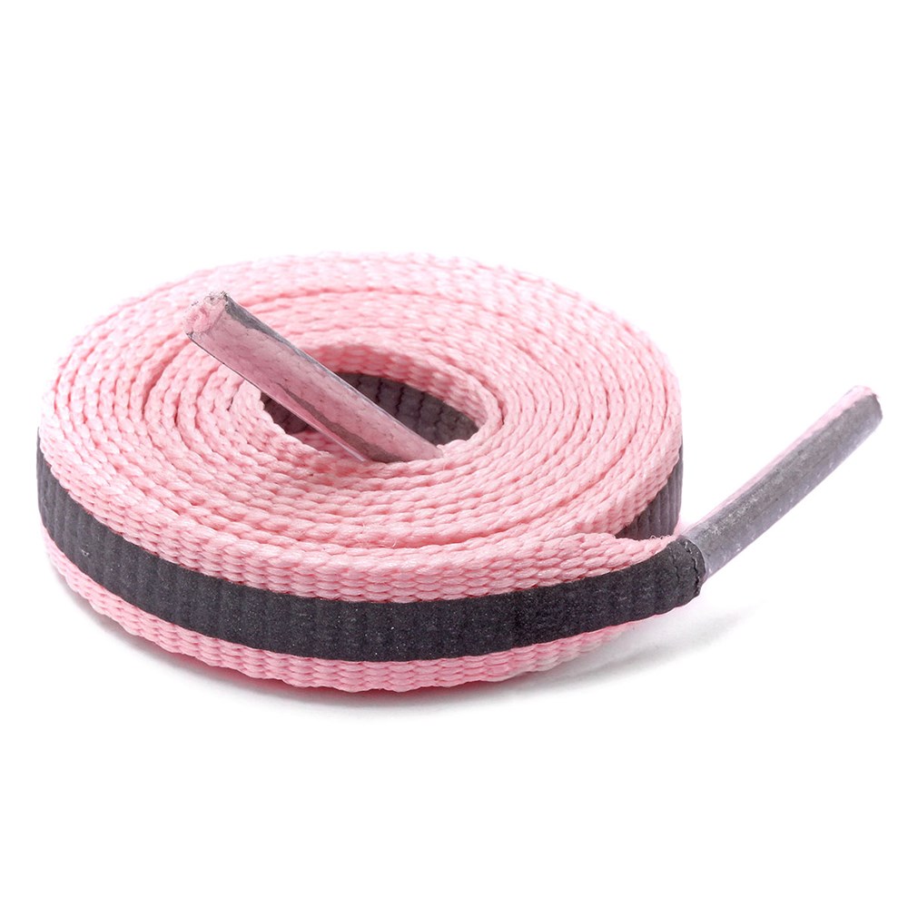 Reflex-Schnürsenkel RUN - rosa