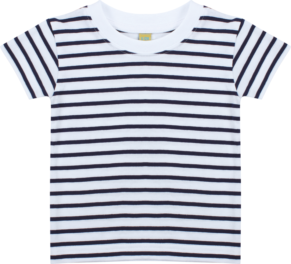 LW027 - Short Sleeve Striped T-shirt