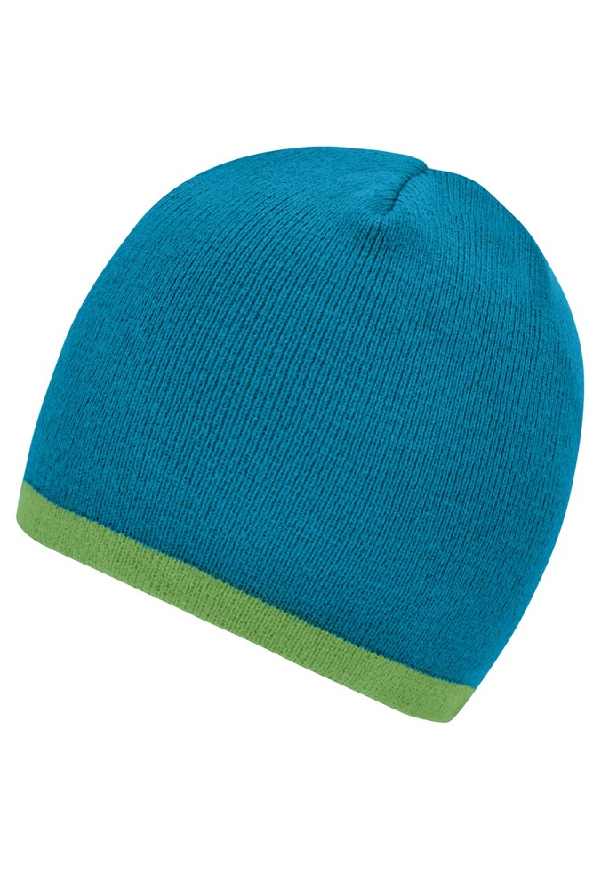 Beanie with Contrasting Border Beanie with Contrasting Border