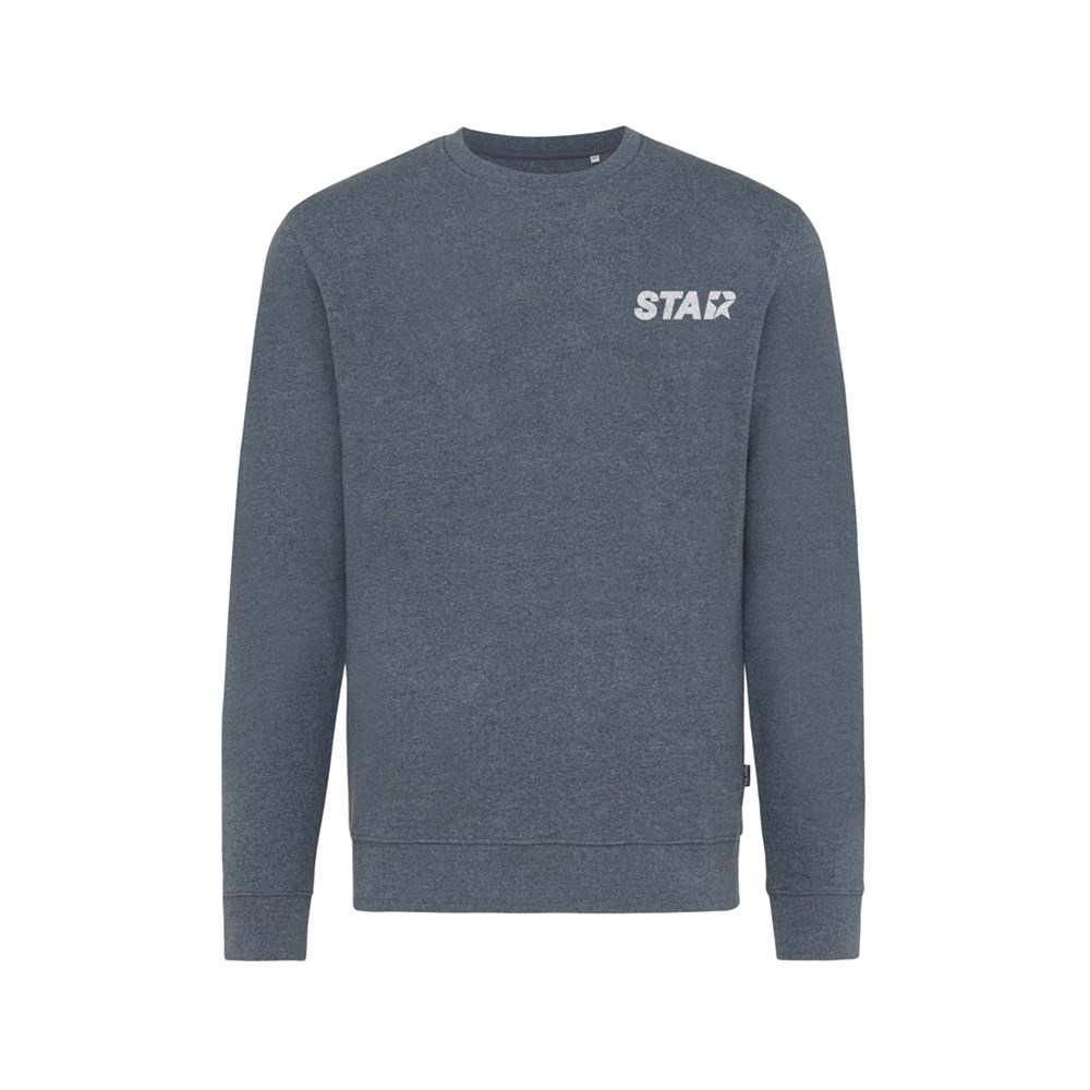 IQONIQ Denali ungefärbt. Rundhals-Sweater aus recycelter BW IQONIQ Denali ungefärbt. Rundhals-Sweater aus recycelter BW