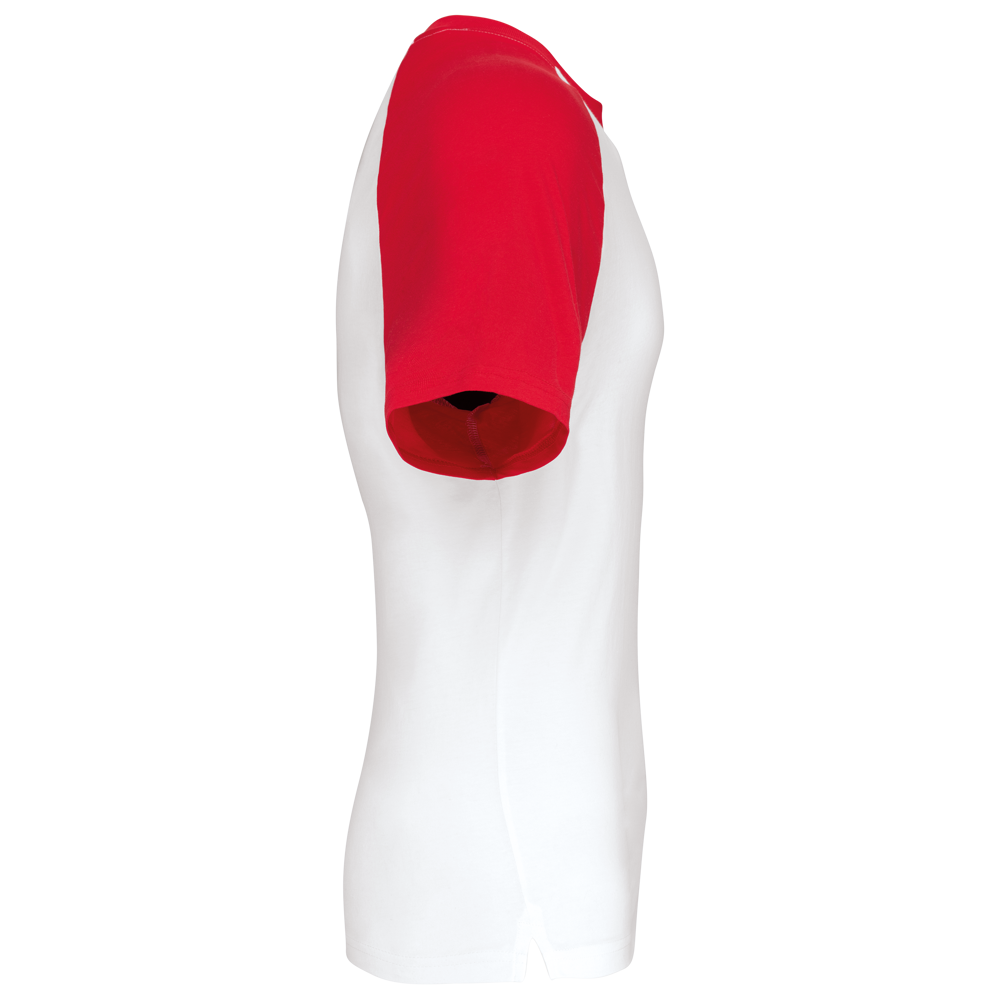 K330 - Baseball-Shirt, zweifarbig
