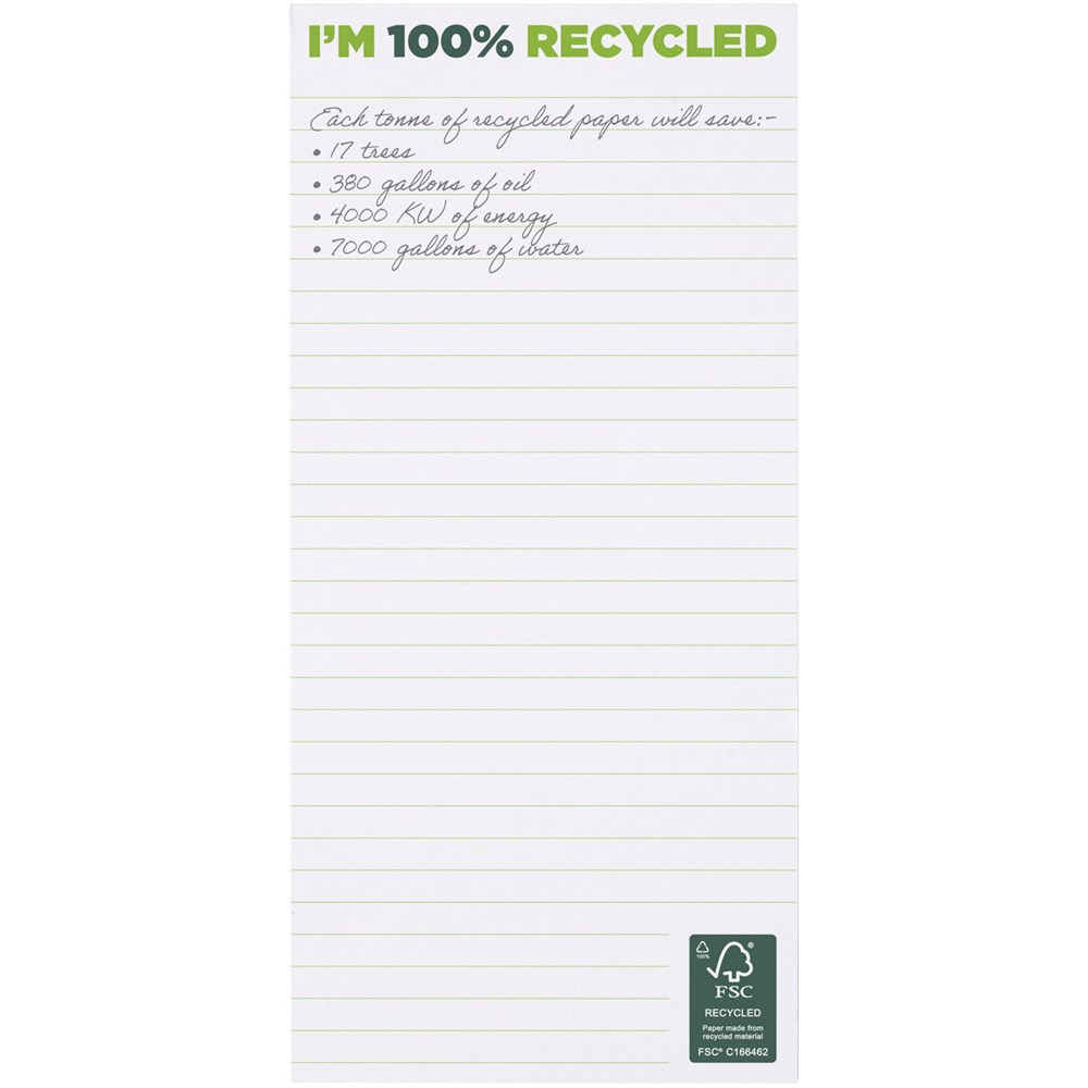 Desk-Mate® 1/3 A4 recyclelter Notizblock Desk-Mate® 1/3 A4 recyclelter Notizblock