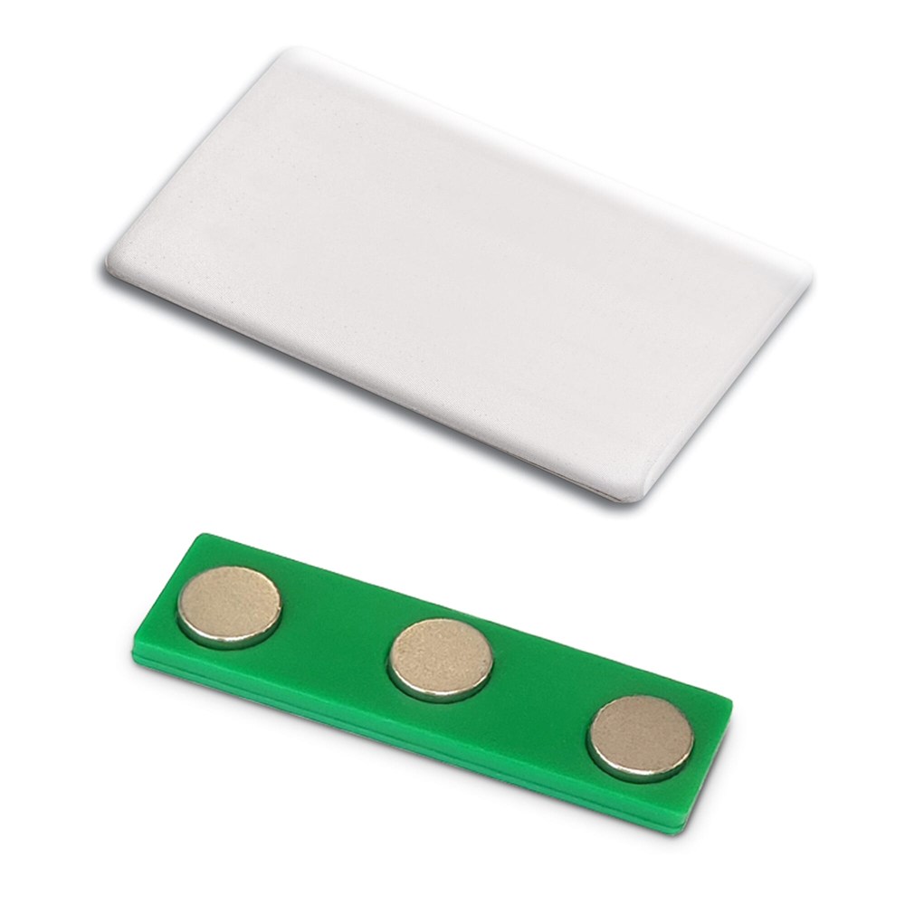 Namensschild mit Magnet 50x30mm Namensschild mit Magnet 50x30mm