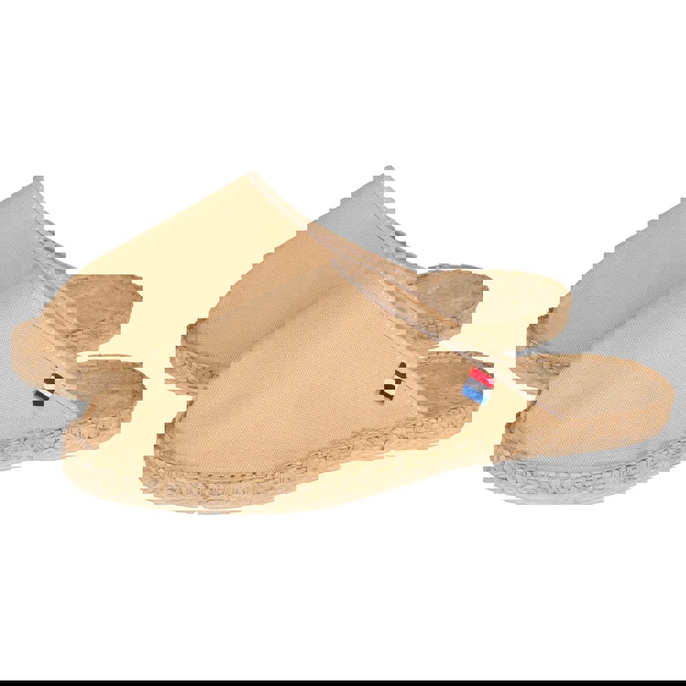 K841 - Mule im Espadrille-Stil