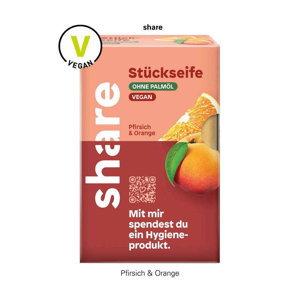 Werbecover, share feste Seife