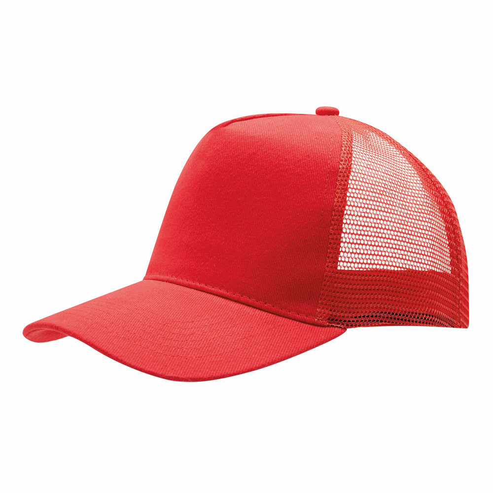 FASTBALL - 5-Panel-Baseball-Cap - rot