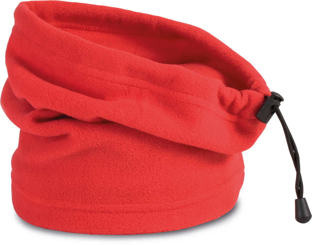 KP881 - Schlauchschal aus Fleece - Red