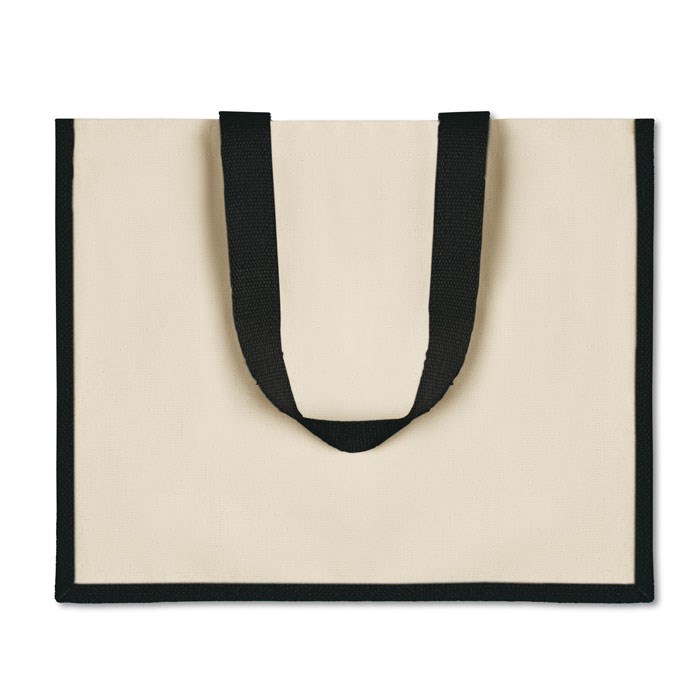CAMPO DE FIORI - Jute/Canvas Shopper 