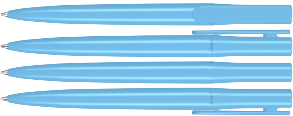 RECYCLED PET PEN switch, hellblau