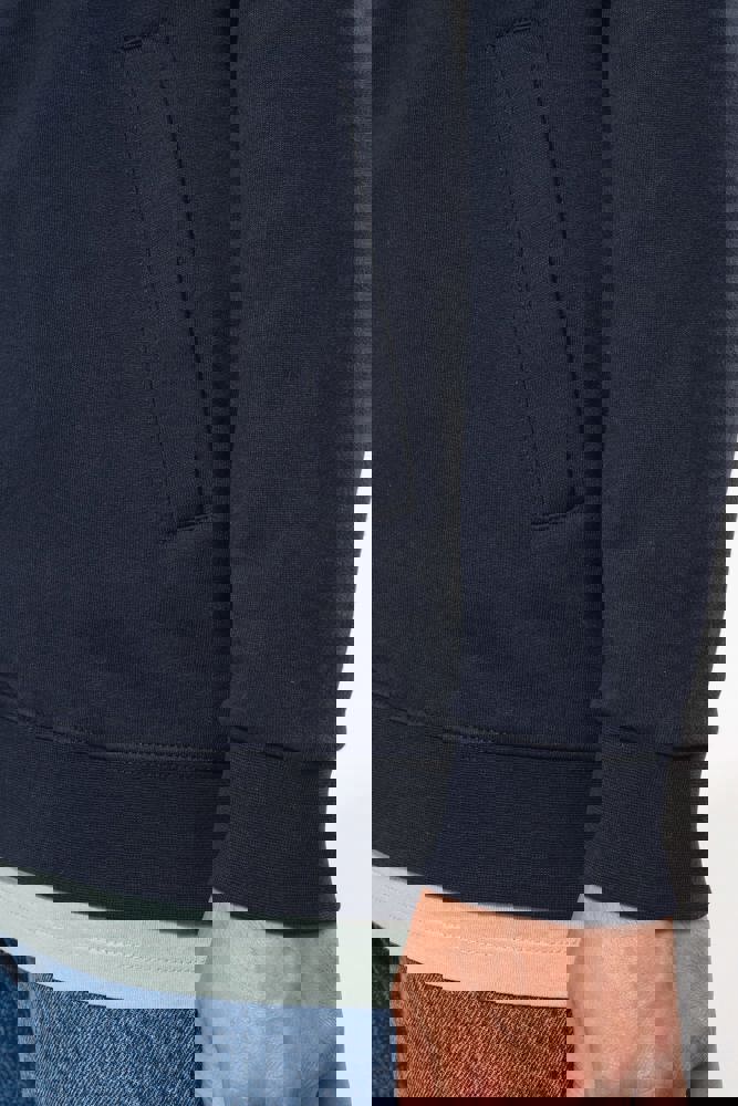 K472 - Sweatjacke mit Reißverschluss