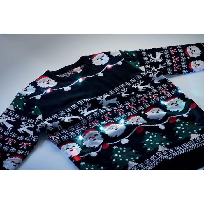 SHAMIS - Weihnachts-LED-Pullover S/M SHAMIS - Weihnachts-LED-Pullover S/M