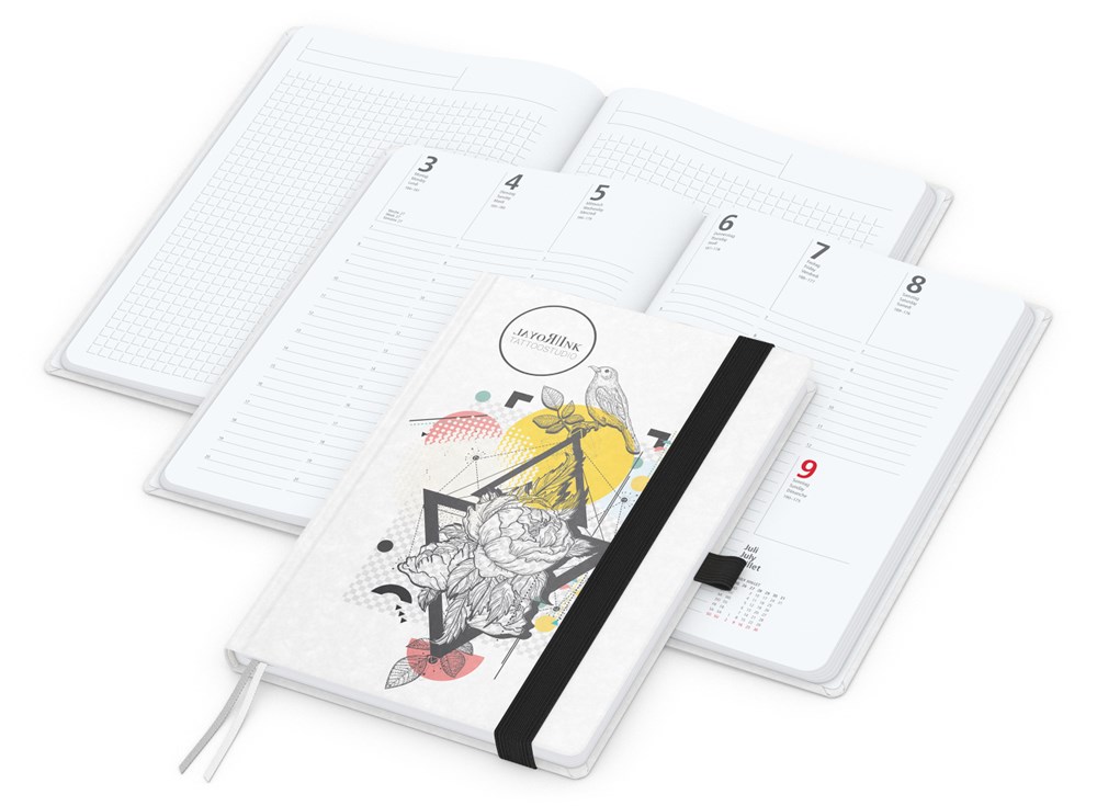 Wochenplaner Match-Hybrid White Bestseller - Schwarz