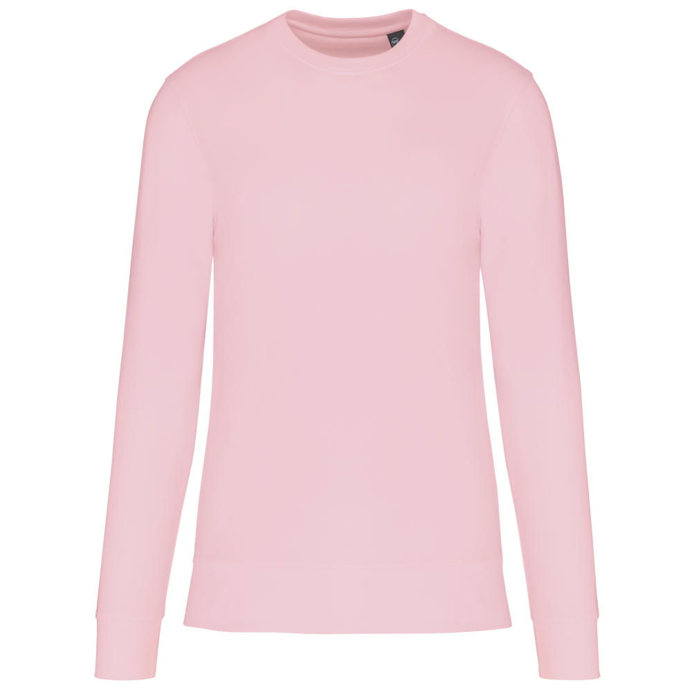 - Umweltfreundliches Sweatshirt mit Rundhalsausschnitt für Kinder - Pale Pink