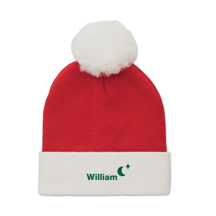 MENSA - Weihnachtliche Strickmütze