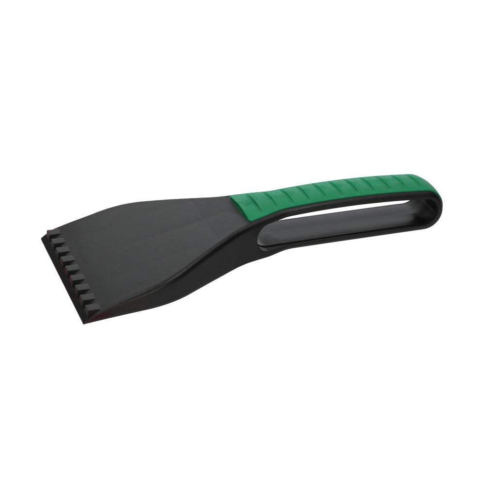 Eiskratzer "TopGrip - Clean Vision" - perlgrau/standard-grün