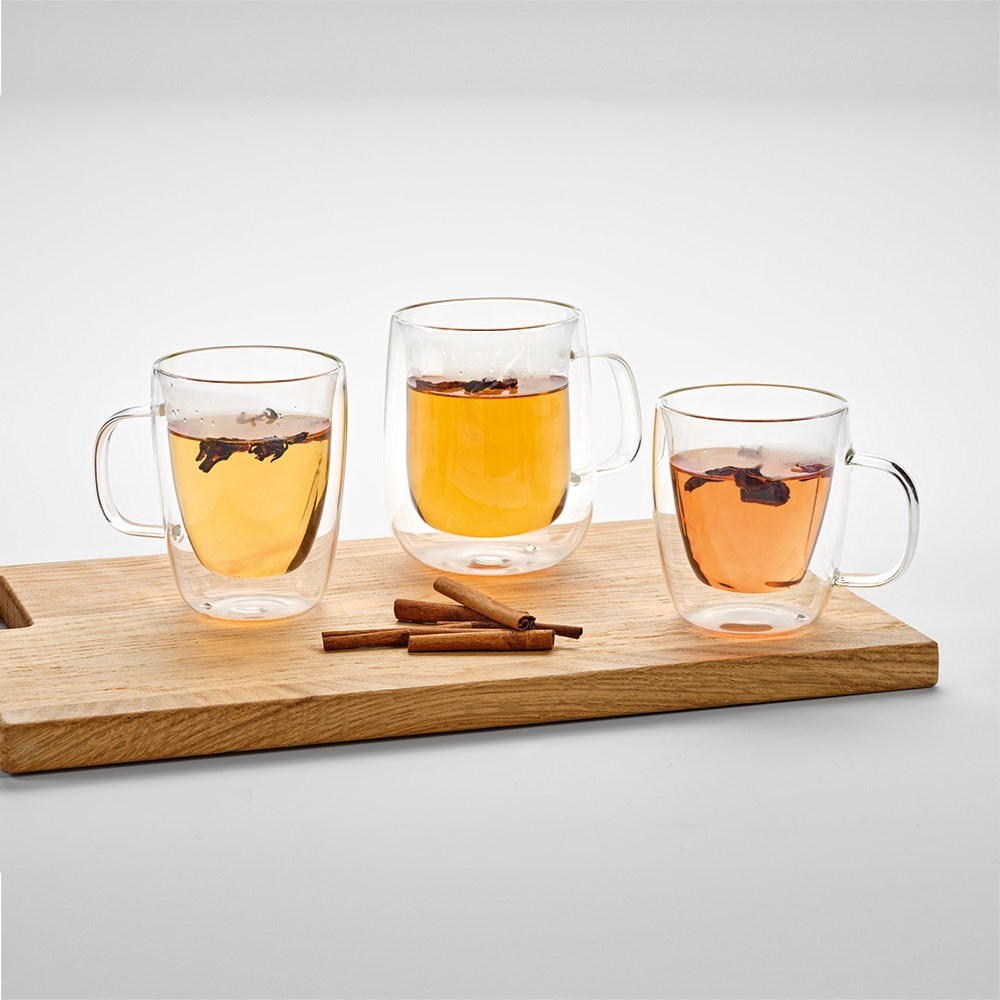 Elbe 350 Tasse Borosilikat Glas 300 ml - Durchsichtig Elbe 350 Tasse Borosilikat Glas 300 ml - Durchsichtig