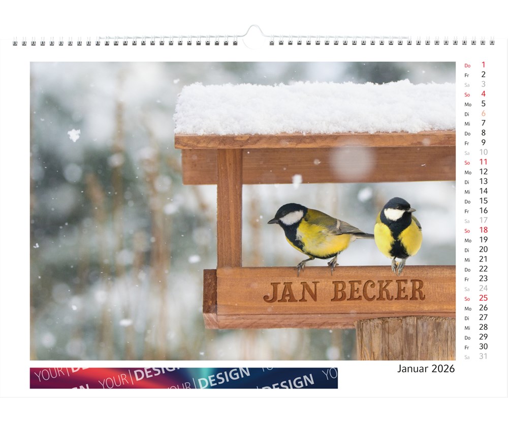 Bildkalender MagicPix Panorama Bestseller, A4-Plus (personalisiert) Bildkalender MagicPix Panorama Bestseller, A4-Plus (personalisiert)