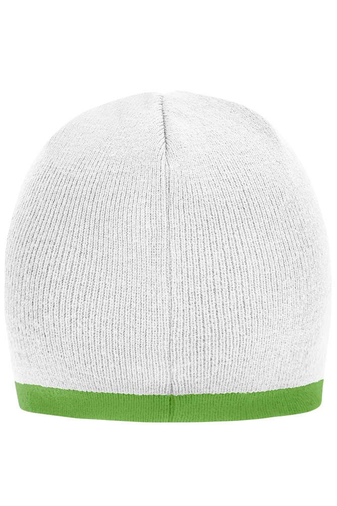 Beanie with Contrasting Border Beanie with Contrasting Border