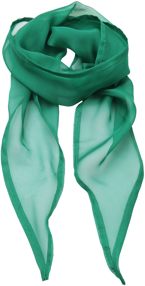 PR740 - Ladies Chiffon Scarf - Emerald