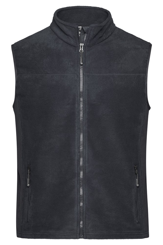 Men's Workwear Fleece Vest - STRONG - - Carbon/black (ca. Pantone 425C
blackC)