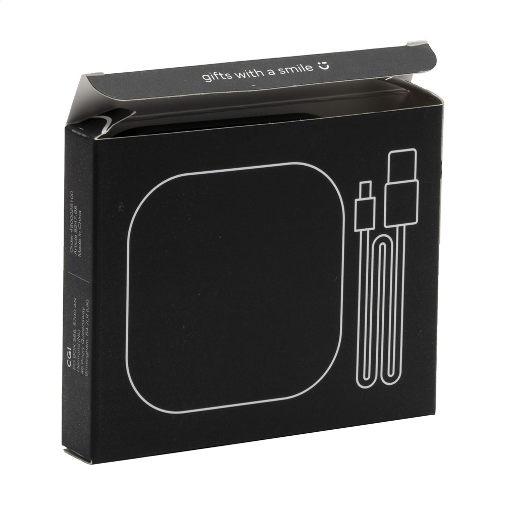 Bamboo Wireless Charger 15W tradloses Ladegerät Bamboo Wireless Charger 15W tradloses Ladegerät