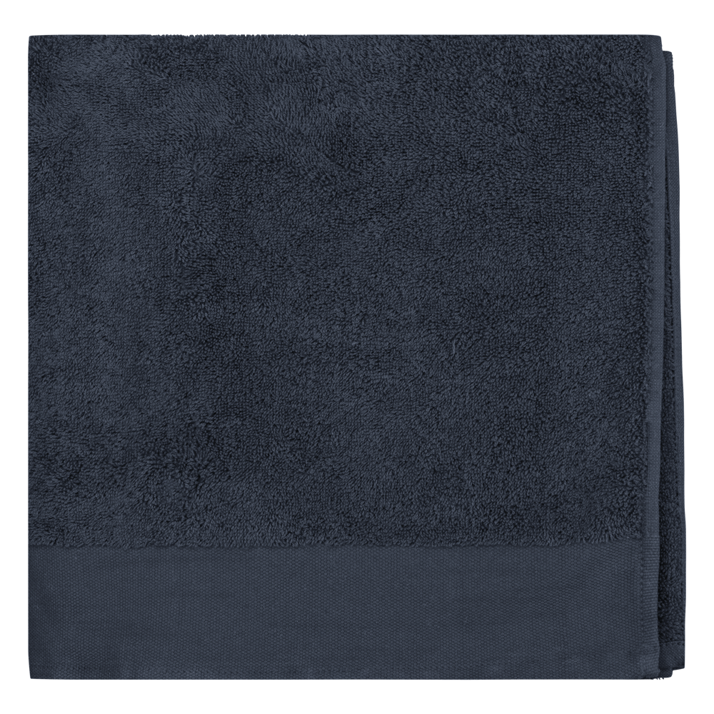 - Bio-Dusch-/Badetuch 140 x 70 cm - navy