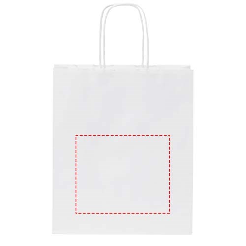 Kraftpapiertasche 80 g/m² mit gedrehten Griffen – klein Kraftpapiertasche 80 g/m² mit gedrehten Griffen – klein