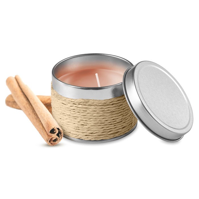 DELICIOUS - Kerze mit Apfelduft - beige