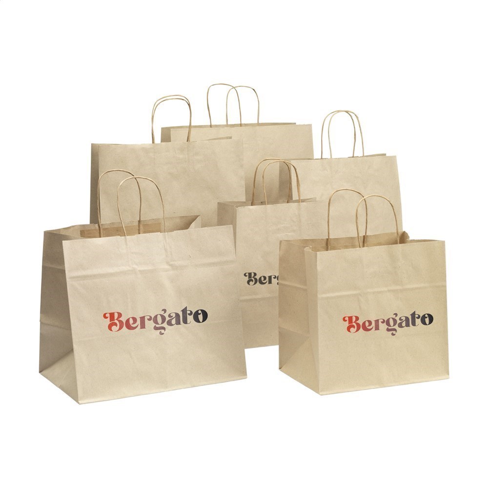 Leaf It Bag Wide aus recyceltem Graspapier (90 g/m²) L Leaf It Bag Wide aus recyceltem Graspapier (90 g/m²) L