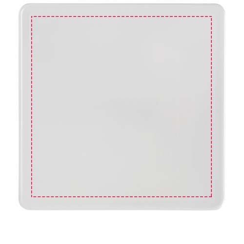 Renzo quadratischer Kunststoffuntersetzer