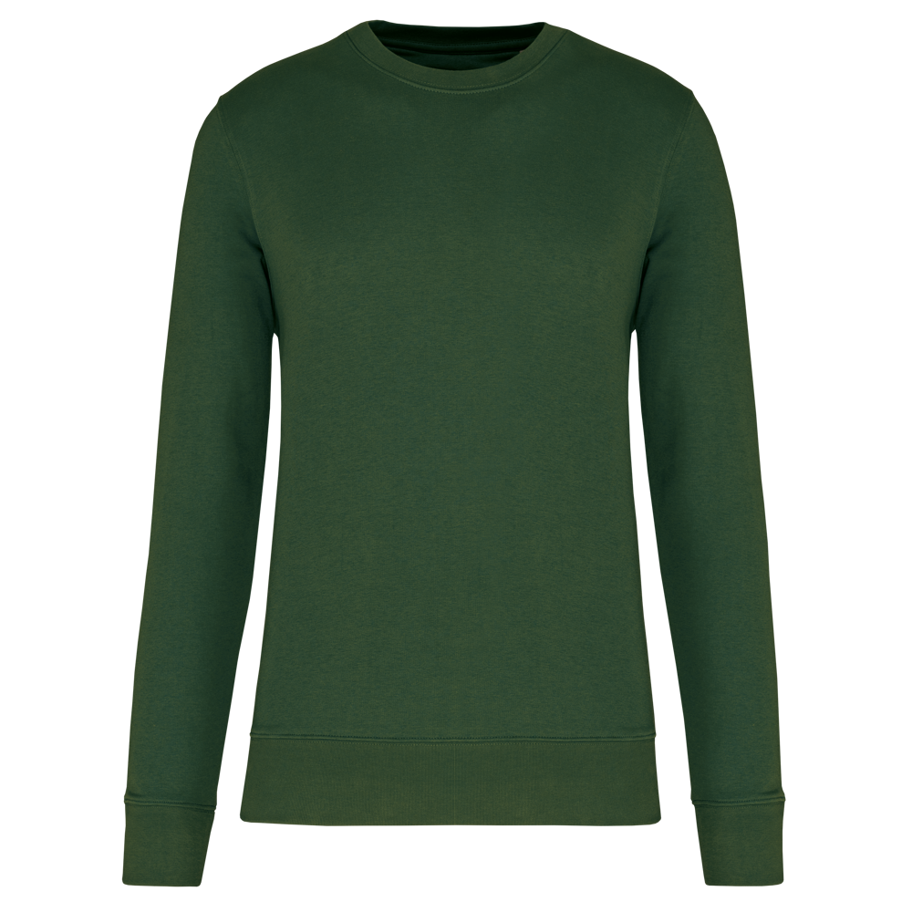 - Umweltfreundliches Sweatshirt mit Rundhalsausschnitt für Kinder - Forest Green