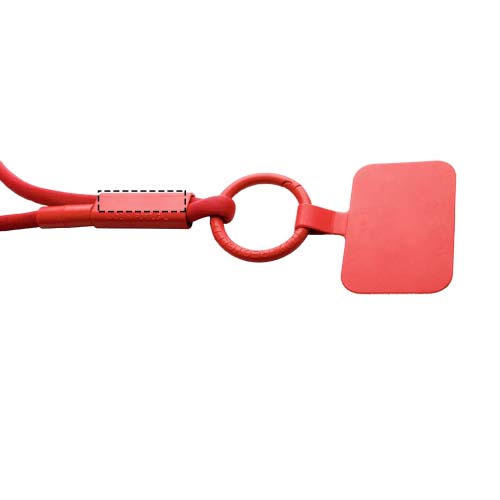 Tubyard Lanyard mit Telefonhalterung und Band aus recyceltem Kunststoff