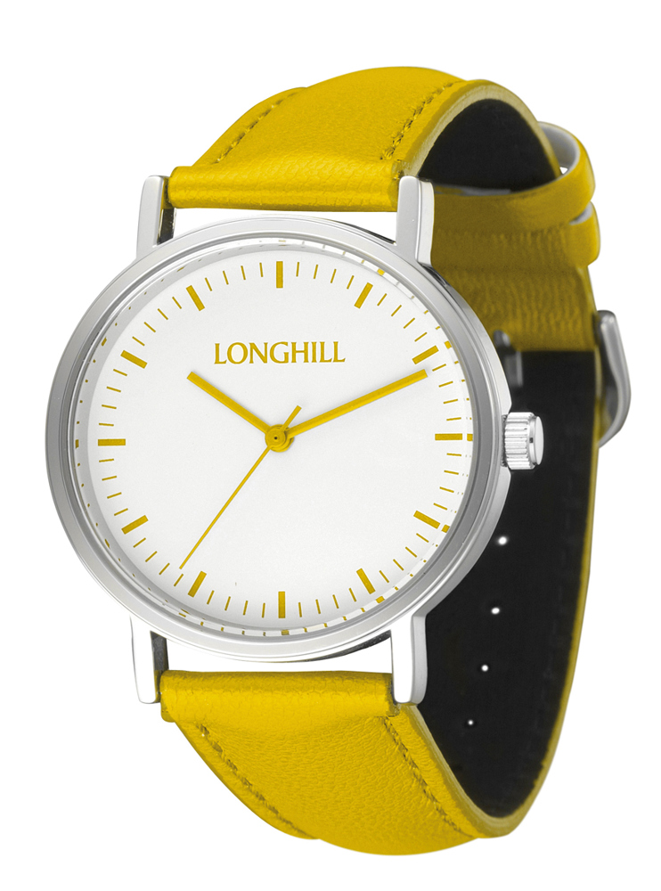 Metalluhr LUCA - Gelb