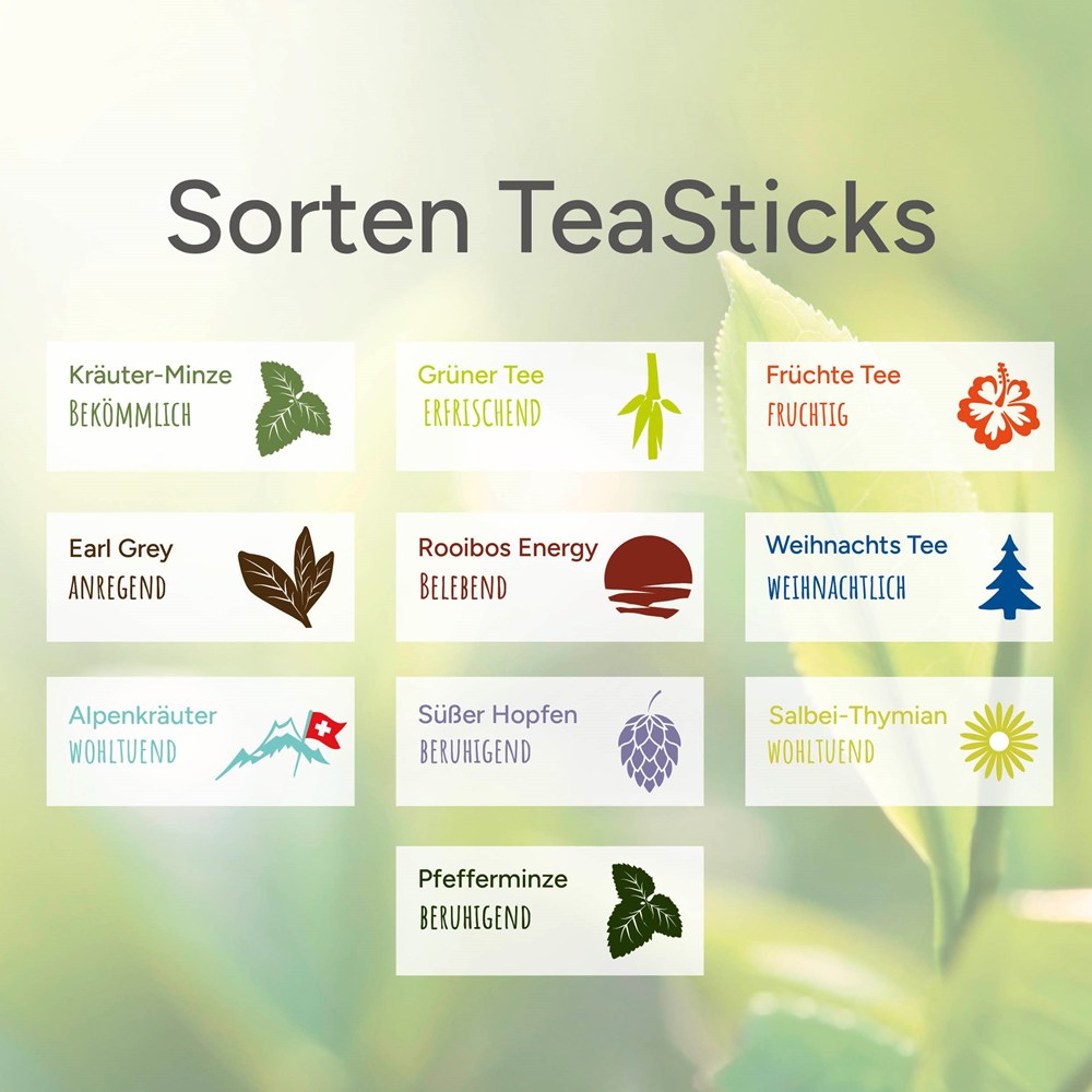 TeaStick - Alpenkräuter - Individ. Design