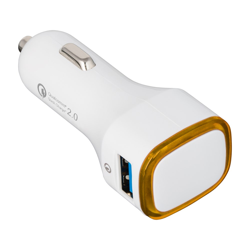USB-Autoladeadapter Quick Charge 2.0® COLLECTION 500 - Orange