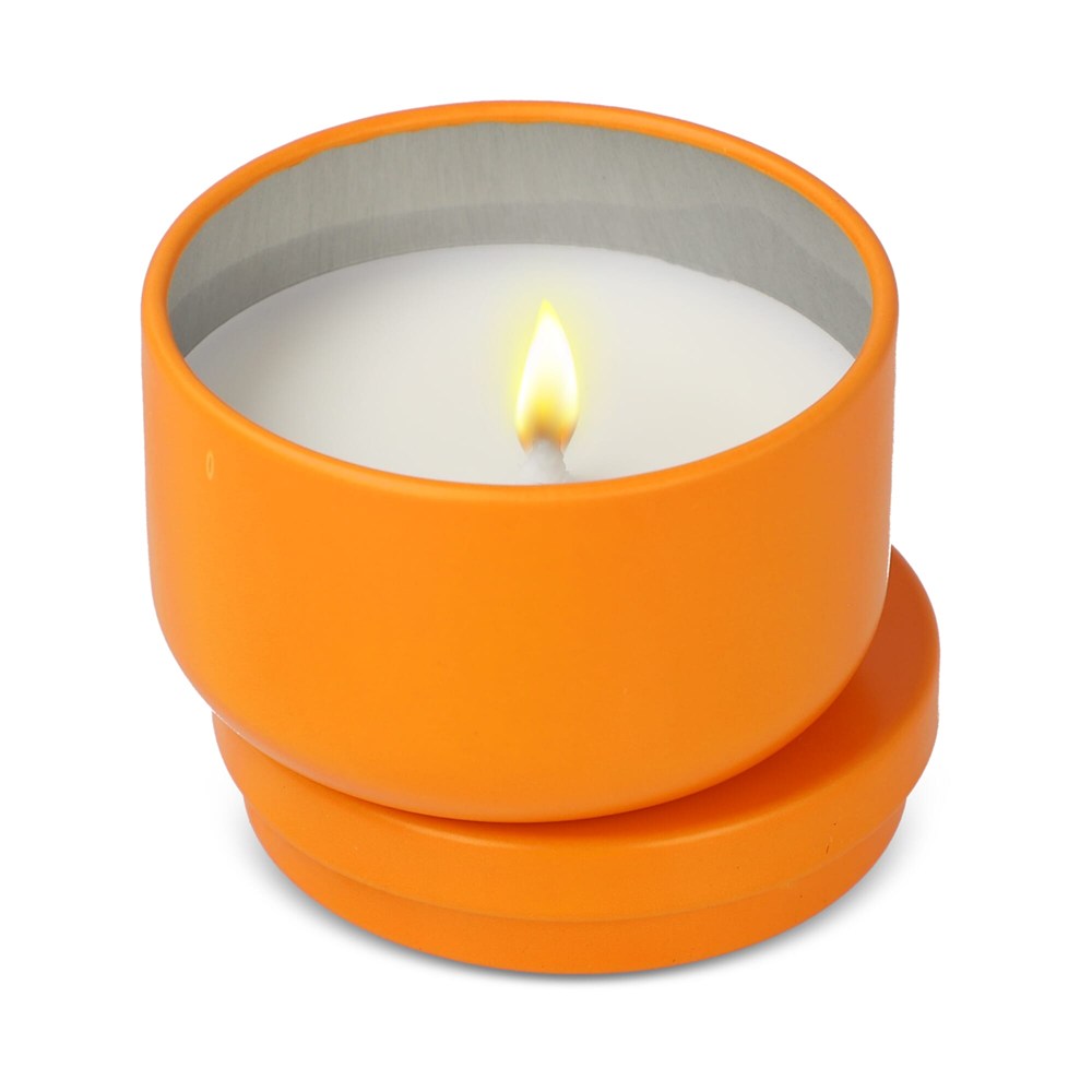 Asana unparfümierte Kerze auf Pflanzenbasis in recycelter Dose