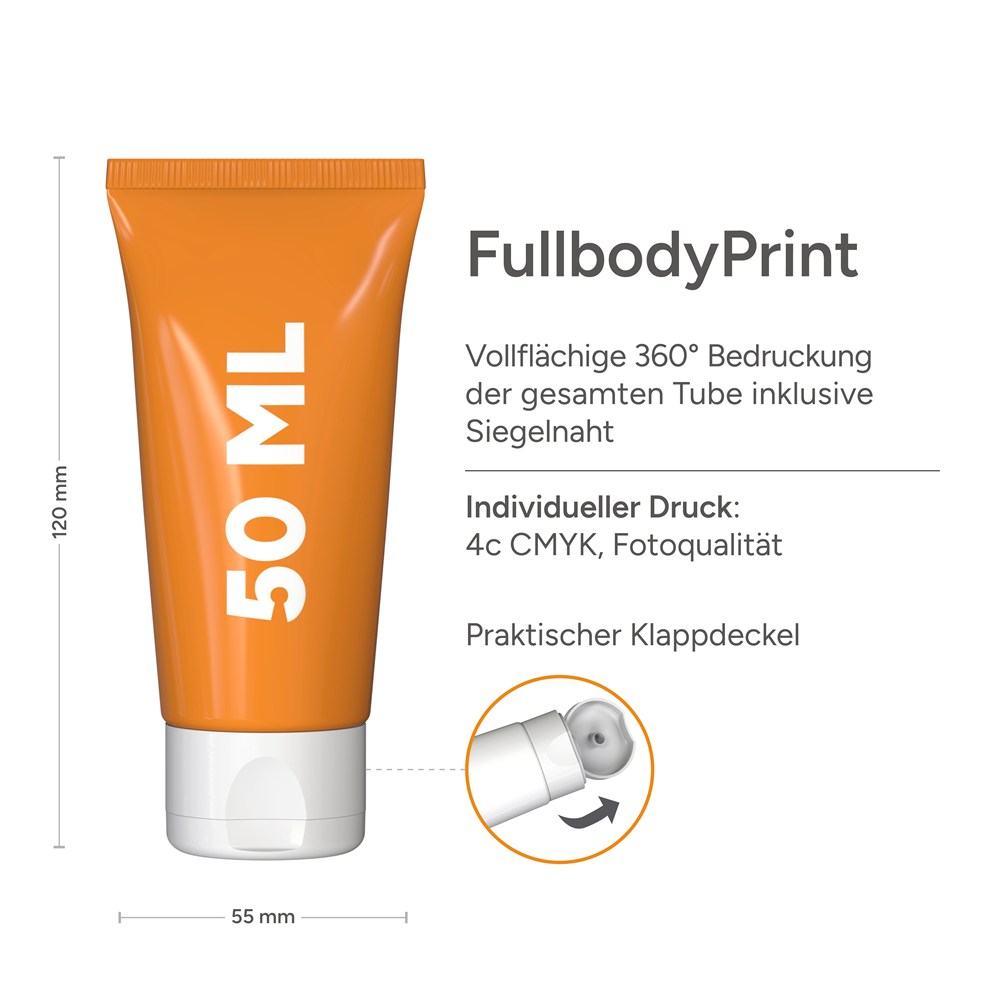 Body & After Sun Lotion (sensitiv), 50 ml Tube