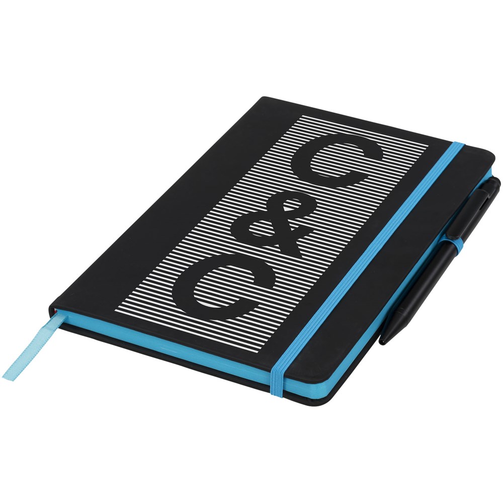 Noir Edge A5 Notizbuch mit farbigem Rand Noir Edge A5 Notizbuch mit farbigem Rand