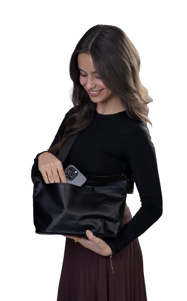 Nestler-matho COURIER Umhängetasche schwarz