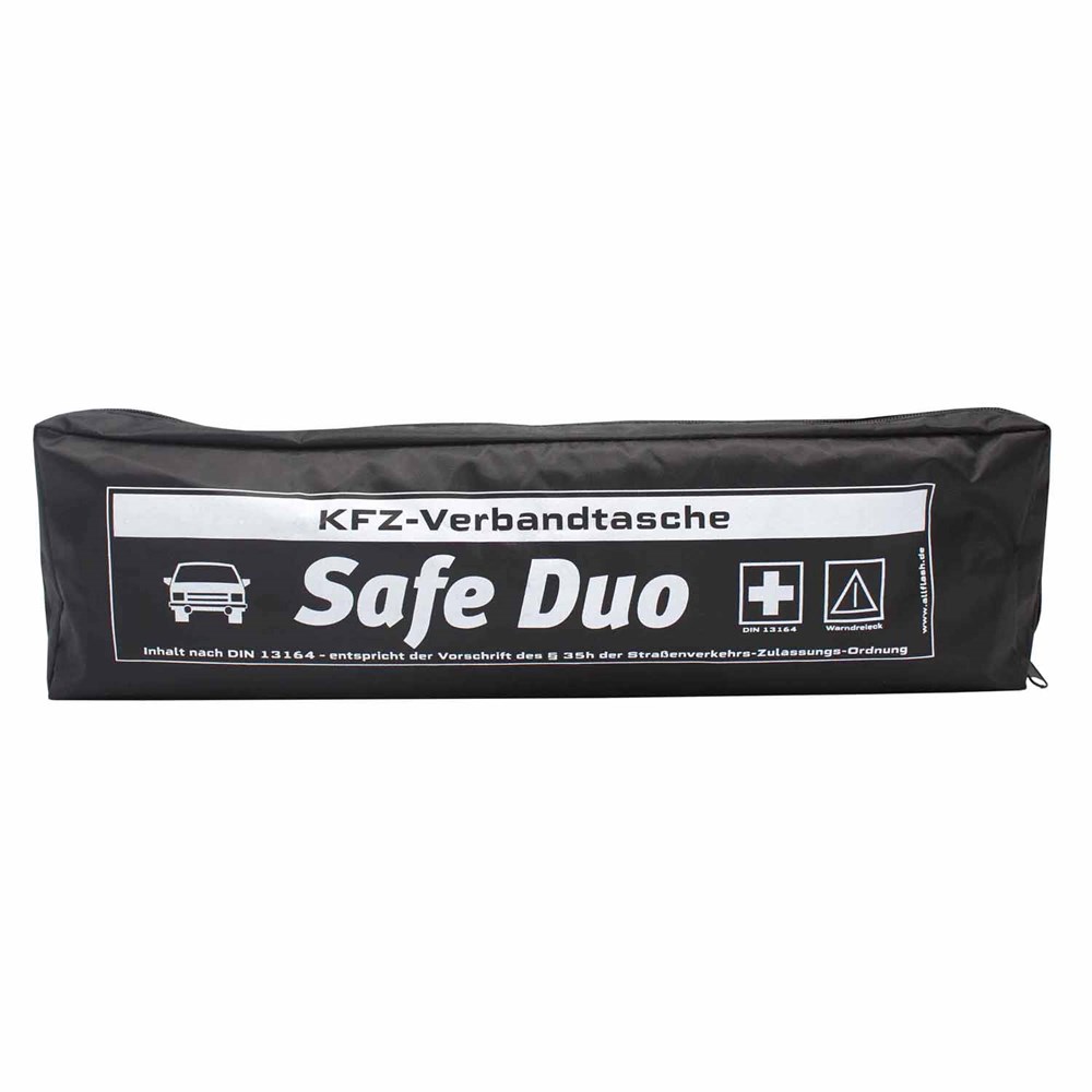 KFZ-Verbandtasche, SAFE DUO STANDARD - schwarz