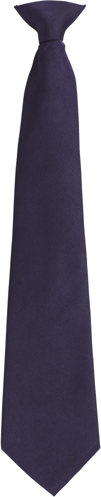 PR785 - Colours Fashion Clip Tie - Navy