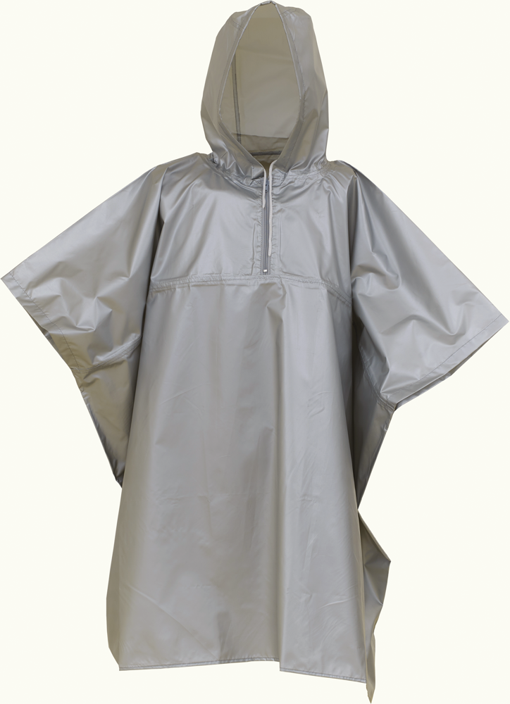 YHVS470 - Lightweight poncho - silver
