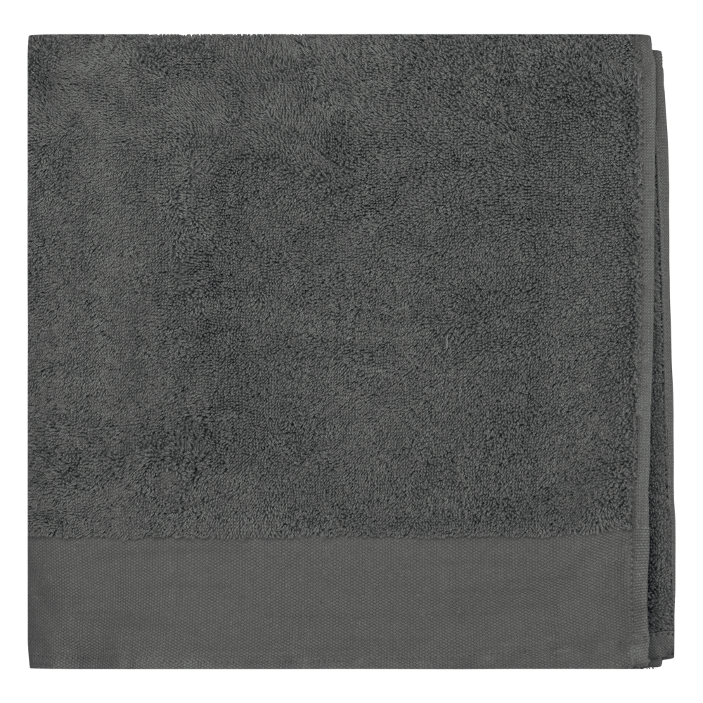 - Bio-Dusch-/Badetuch 140 x 70 cm - Iron Grey