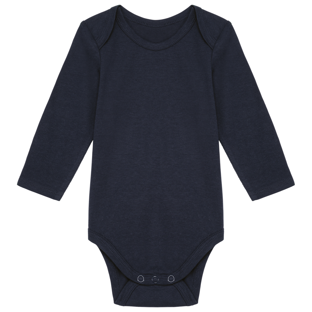 K837 - Body aus Bio-Baumwolle für Babys - navy
