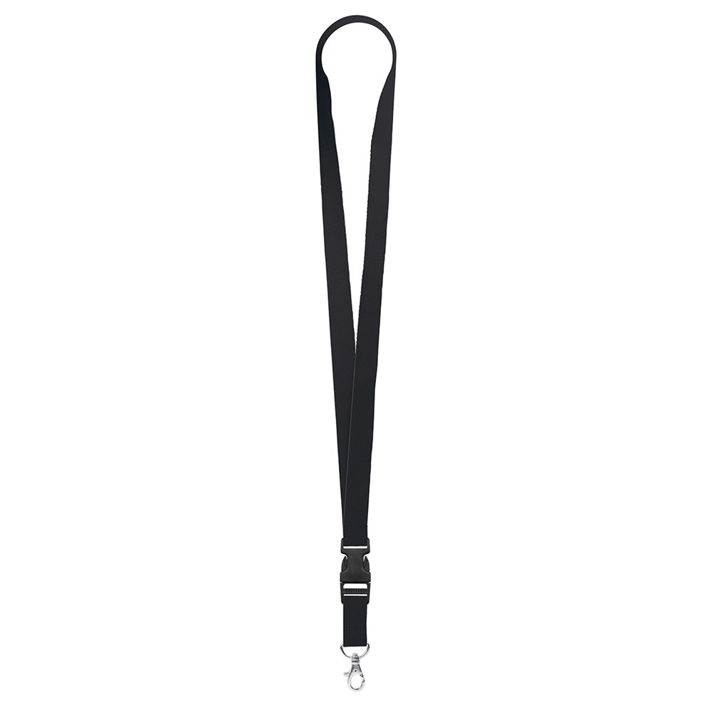 Schlüsselband/Lanyard "Standard", Bandbreite 20 mm - Schwarz